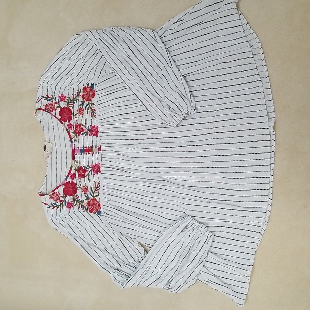 Savanna Jane embroidered boho blouse